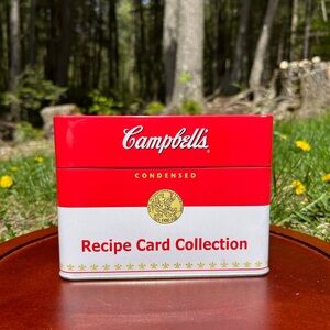 Campbell’s Recipe Card Tin With Recipes | Complete Collection | 2007
